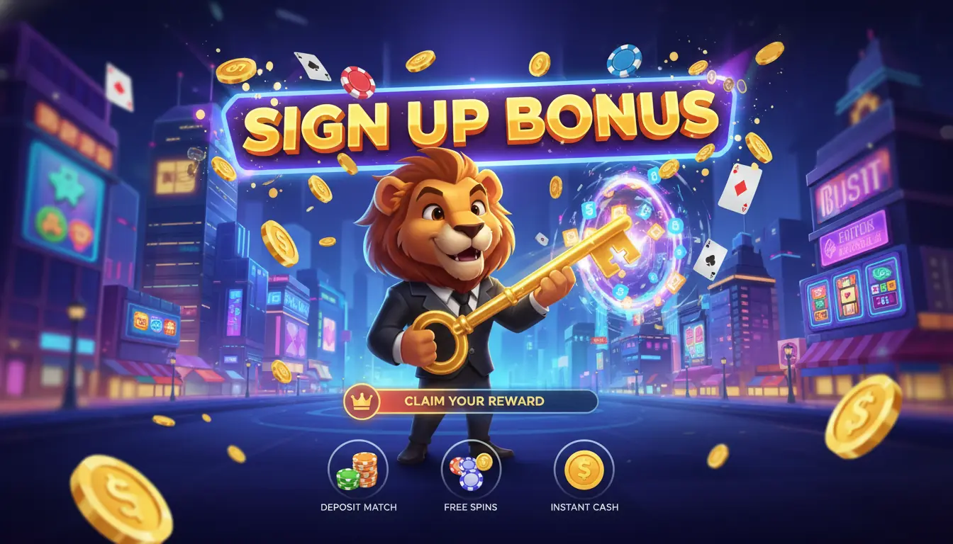 Super sign up bonus